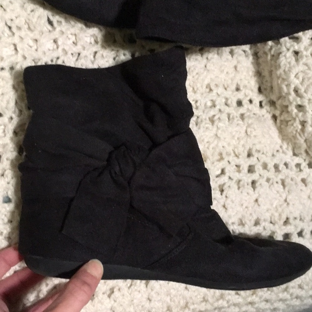 Rampage black booties